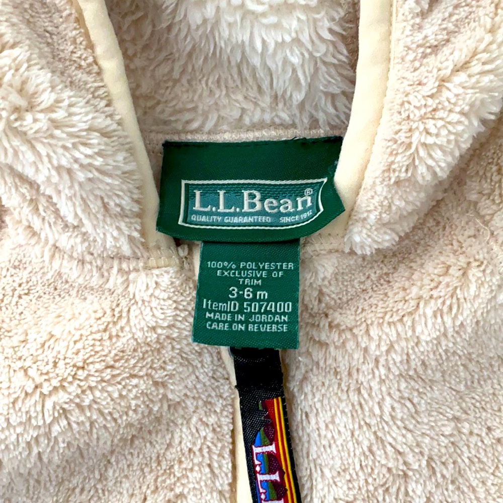 LLBean baby snowsuit